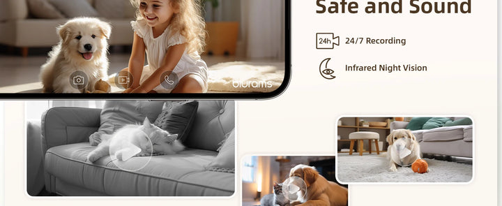 👶 Seu Bebê Sempre Perto — Mesmo à Distância!