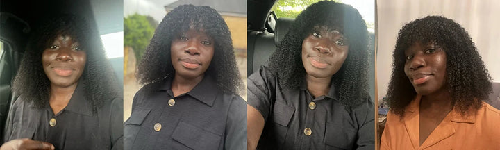 ✨ Peruca Afro Encaracolada 180–250% — Beleza Real e Volume Incrível!